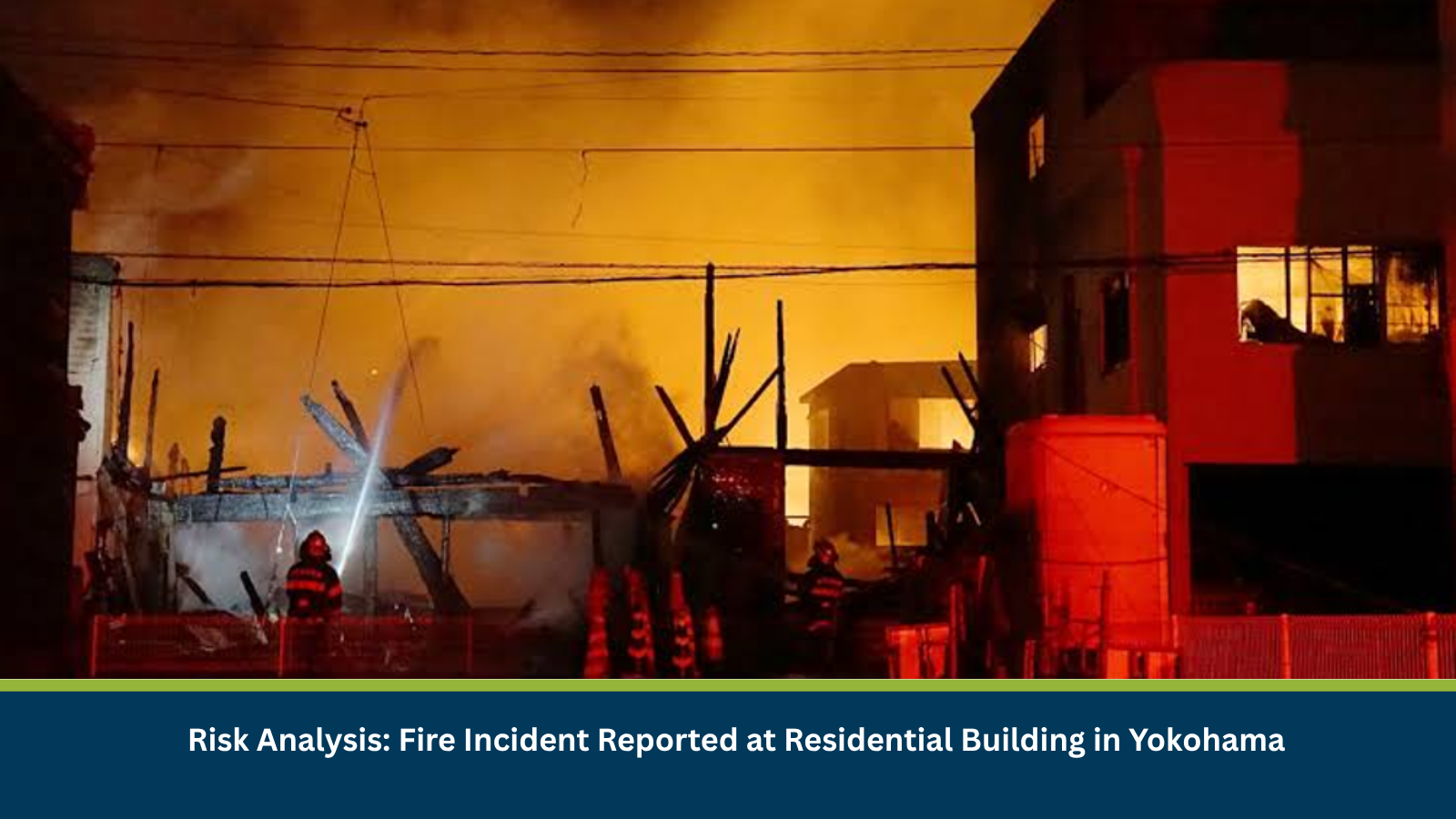 Fire Incident Reported at Residential Building in Yokohama